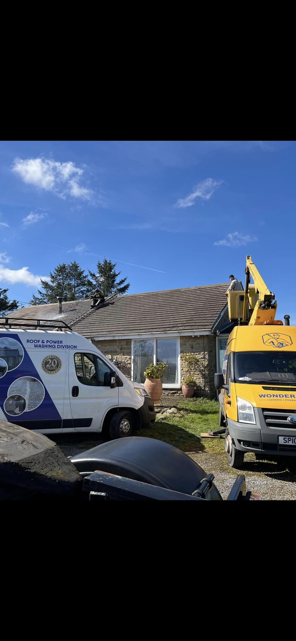 wonderwhite external cleaning cherry picker