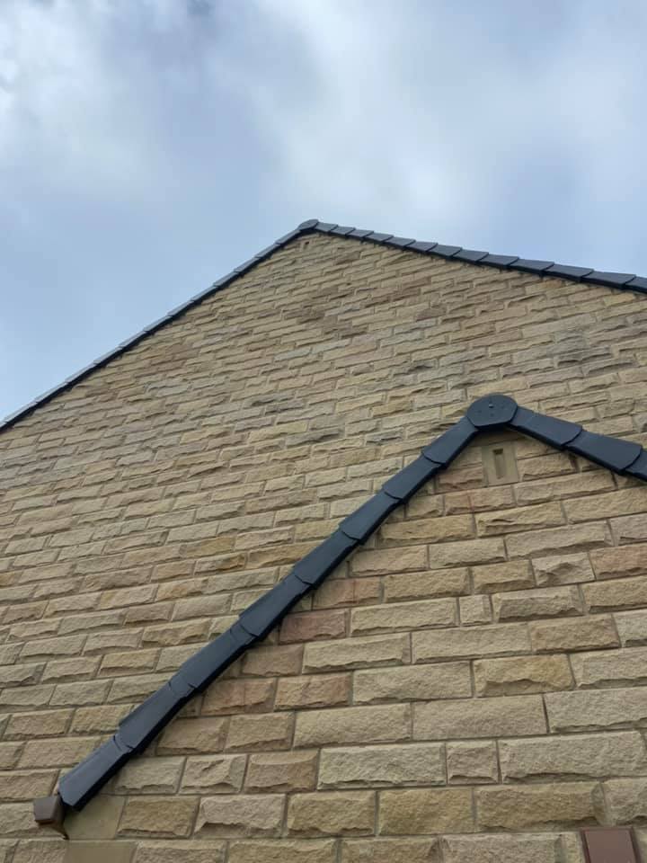 wonderwhite external cleaning gutter cleaning job
